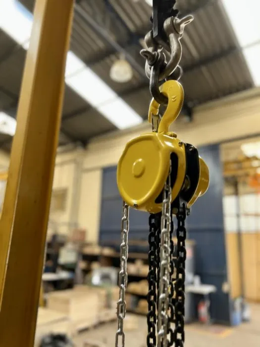 Talha elétrica 500 kg manual